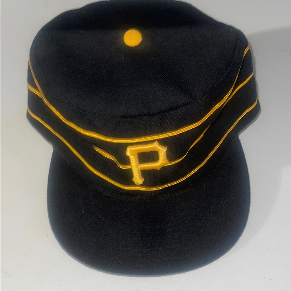 Cooperstown Black and Yellow mens Cap Pirates